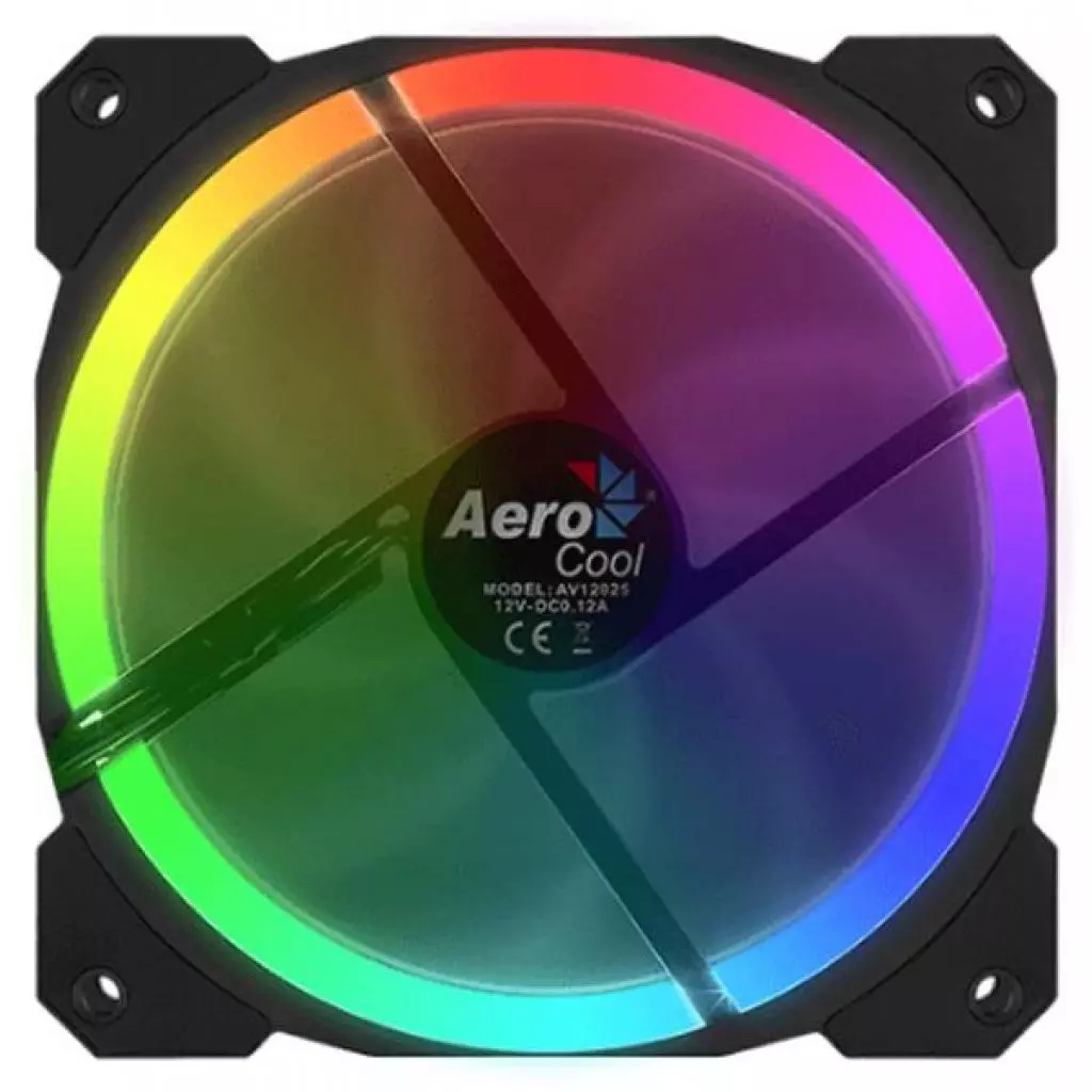 Кулер для корпуса AeroCool Orbit 120 RGB - 1 Кулер для корпуса AeroCool Orbit 120 RGB - 1