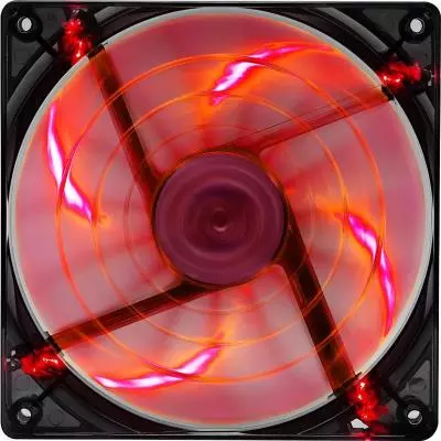 Кулер для корпуса AeroCool Shark Fan Devil Red LED - 1 Кулер для корпуса AeroCool Shark Fan Devil Red LED - 1