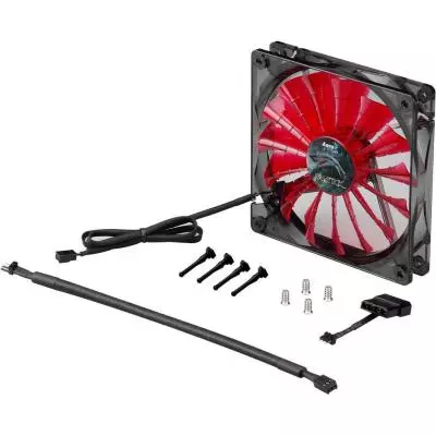 Кулер для корпуса AeroCool Shark Fan Devil Red LED - 2 Кулер для корпуса AeroCool Shark Fan Devil Red LED - 2