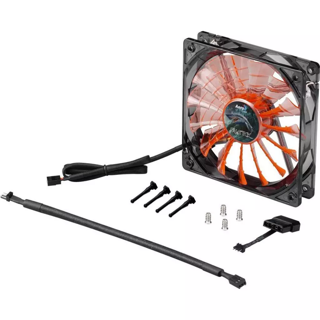 Кулер для корпуса AeroCool Shark Fan Evil Black LED - 2 Кулер для корпуса AeroCool Shark Fan Evil Black LED - 2