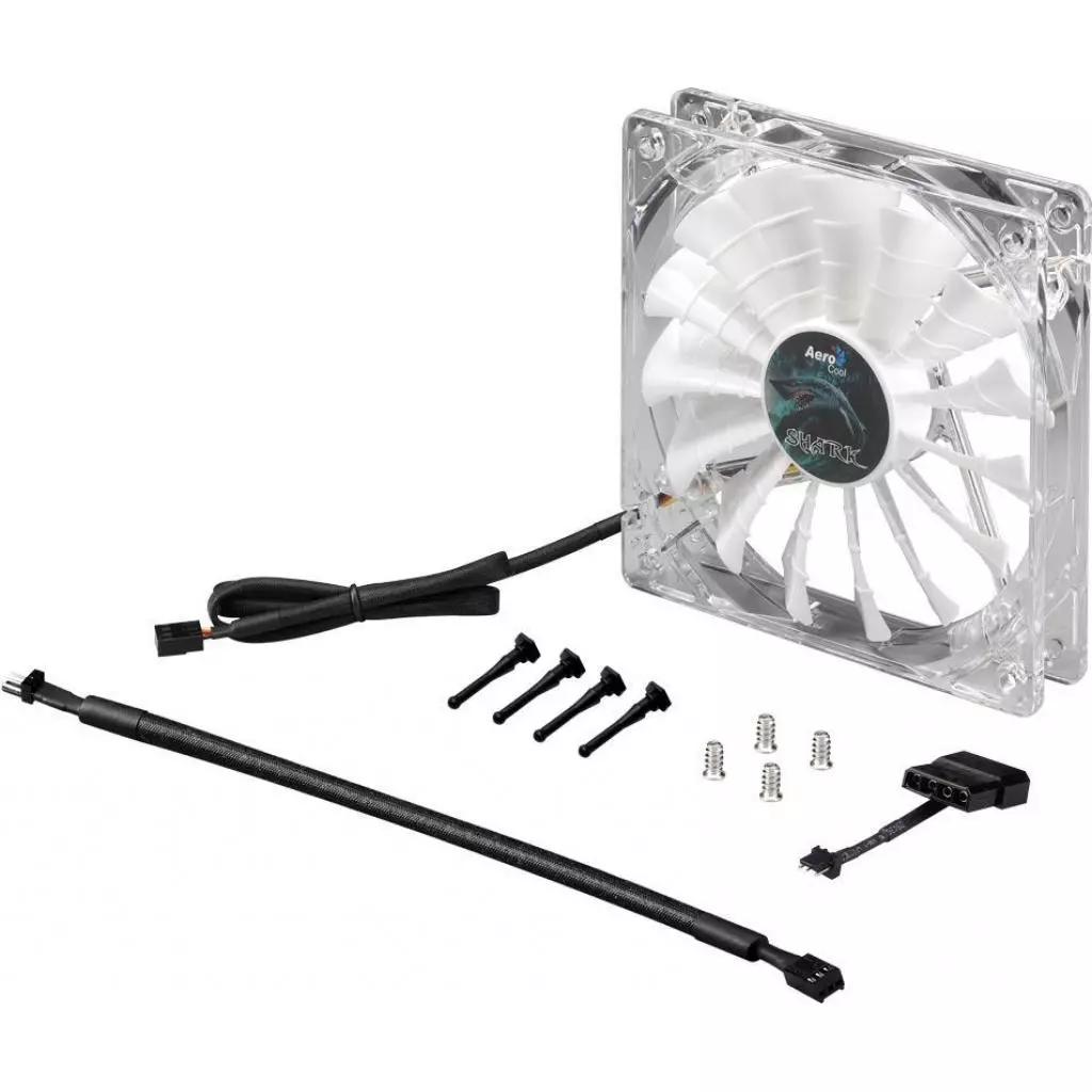 Кулер для корпуса AeroCool Shark Fan Great White - 2