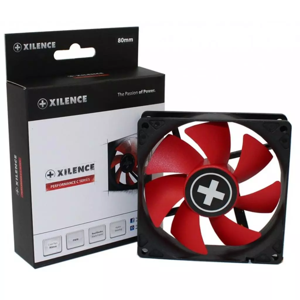 Кулер для корпуса Xilence XPF80.R.PWM (XF040) - 3 Кулер для корпуса Xilence XPF80.R.PWM (XF040) - 3