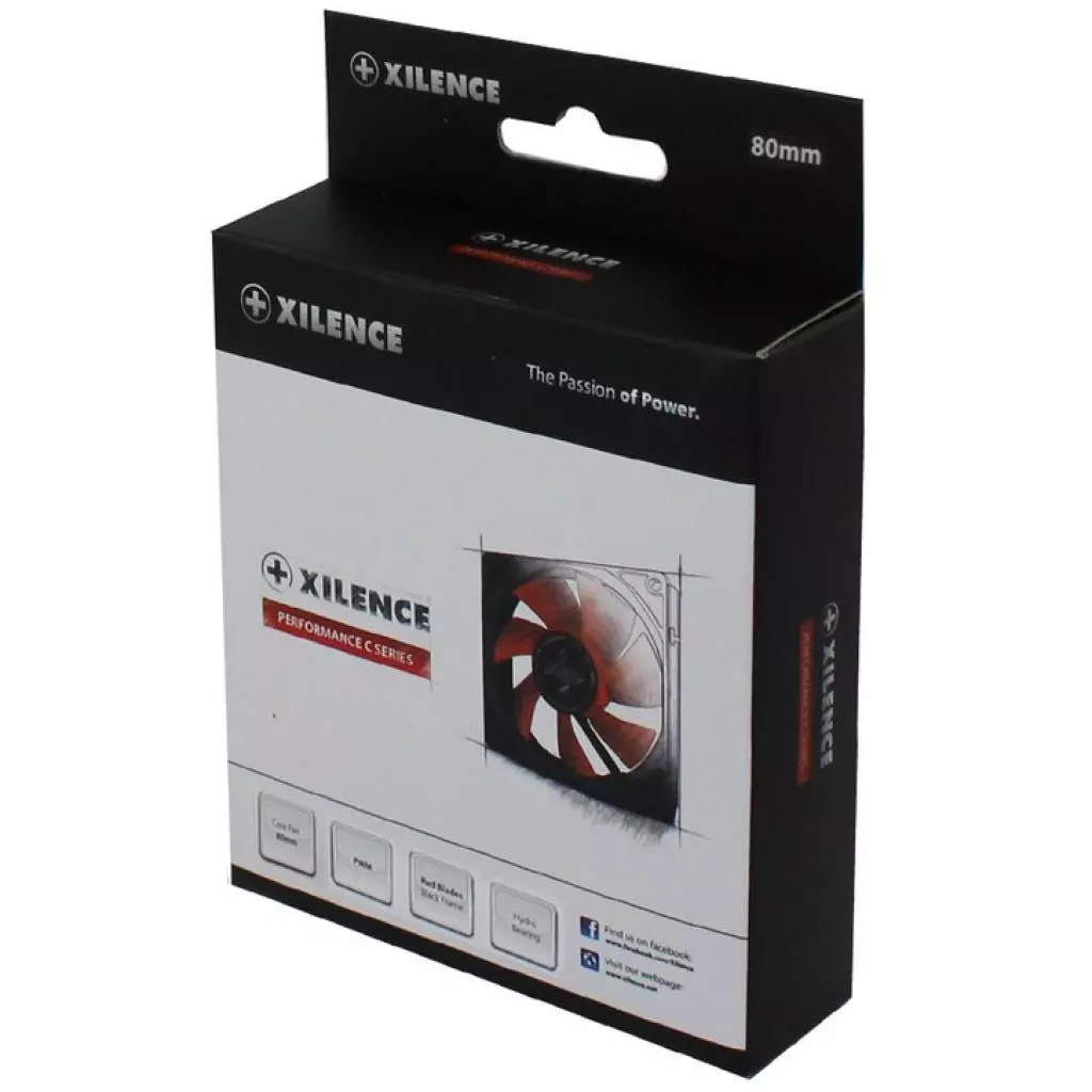 Кулер для корпуса Xilence XPF80.R.PWM (XF040) - 4 Кулер для корпуса Xilence XPF80.R.PWM (XF040) - 4