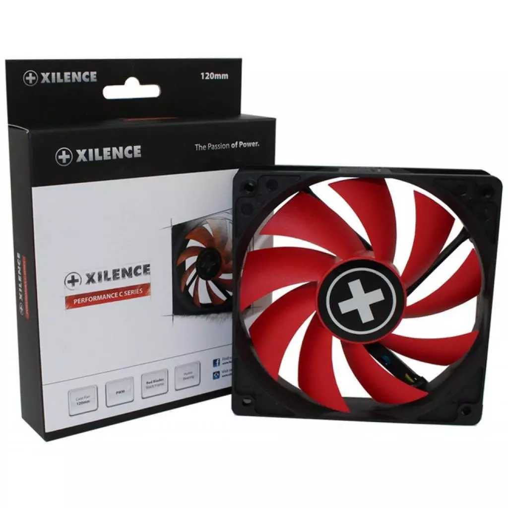 Кулер для корпуса Xilence XPF120.R.PWM (XF042) - 2 Кулер для корпуса Xilence XPF120.R.PWM (XF042) - 2