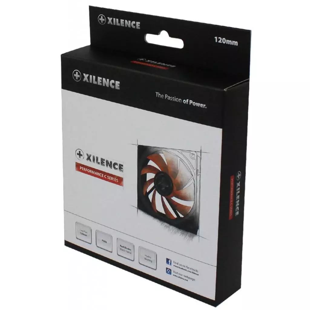 Кулер для корпуса Xilence XPF120.R.PWM (XF042) - 3 Кулер для корпуса Xilence XPF120.R.PWM (XF042) - 3