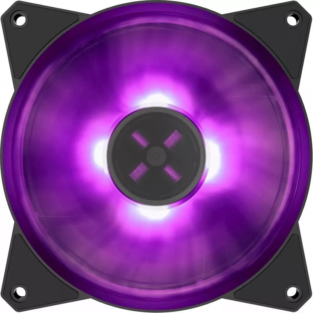 Кулер для корпуса CoolerMaster MasterFan MF120R RGB (R4-C1DS-20PC-R1) - 1 Кулер для корпуса CoolerMaster MasterFan MF120R RGB (R4-C1DS-20PC-R1) - 1