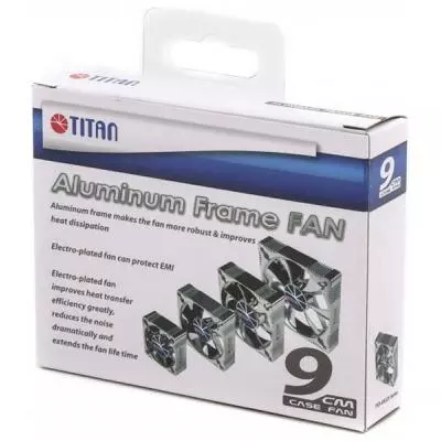 Кулер для корпуса TITAN TFD-A9225L12Z(RB) - 2 Кулер для корпуса TITAN TFD-A9225L12Z(RB) - 2