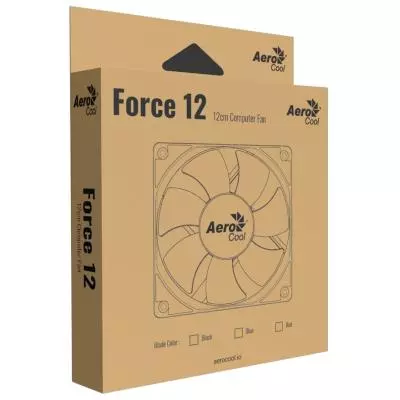 Кулер для корпуса AeroCool Force 12 PWM Red 4P (4718009158030) - 6 Кулер для корпуса AeroCool Force 12 PWM Red 4P (4718009158030) - 6
