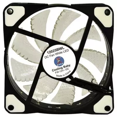 Кулер для корпуса Cooling Baby 12025BWL - 1 Кулер для корпуса Cooling Baby 12025BWL - 1