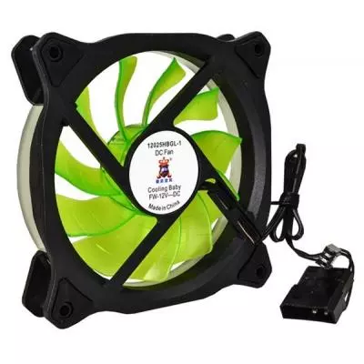 Кулер для корпуса Cooling Baby 12025HBGL-1 - 2 Кулер для корпуса Cooling Baby 12025HBGL-1 - 2