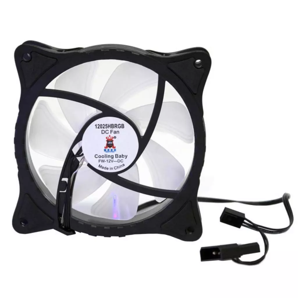 Кулер для корпуса Cooling Baby 12025HBRGB