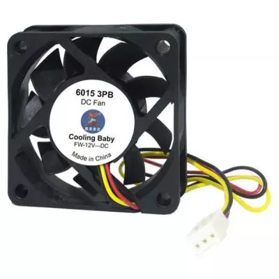 Кулер для корпуса Cooling Baby 6015 3PB - 2 Кулер для корпуса Cooling Baby 6015 3PB - 2