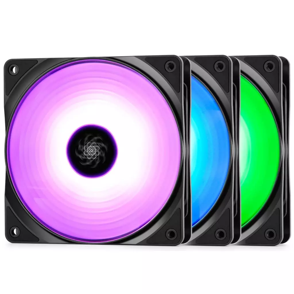 Кулер для корпуса Deepcool RF120 3 x FAN - 6 Кулер для корпуса Deepcool RF120 3 x FAN - 6