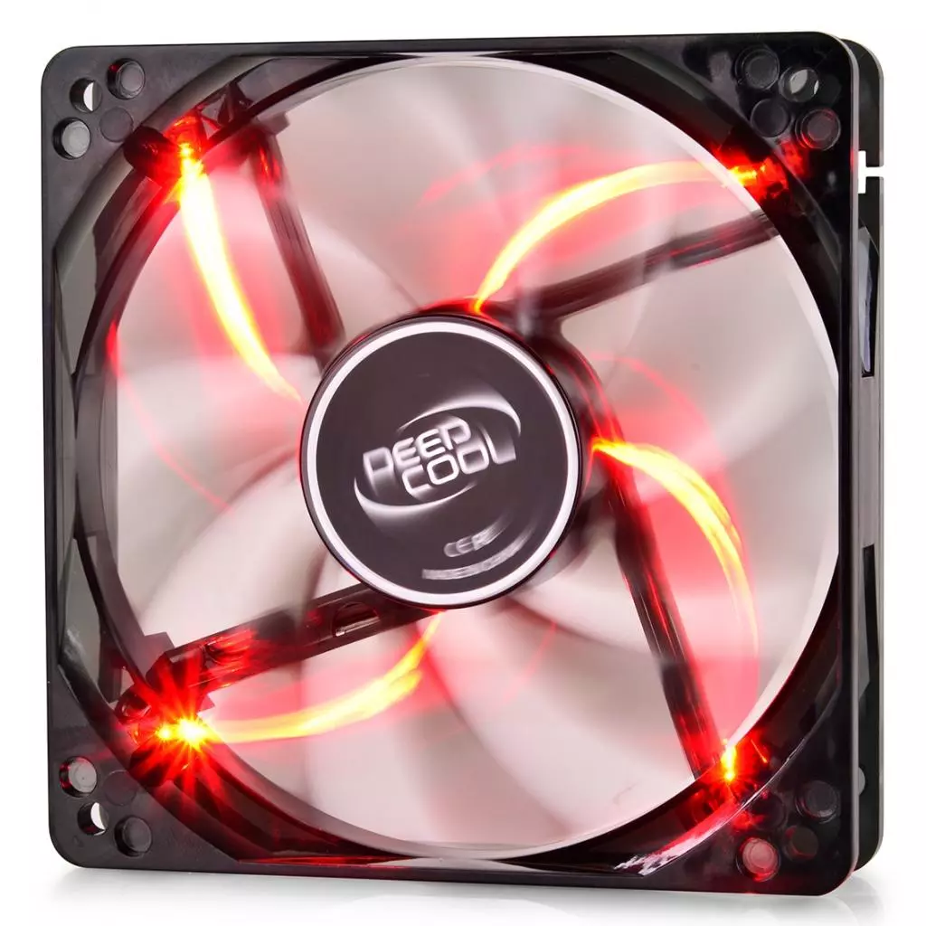 Кулер для корпуса Deepcool WIND BLADE 120 RED - 2 Кулер для корпуса Deepcool WIND BLADE 120 RED - 2