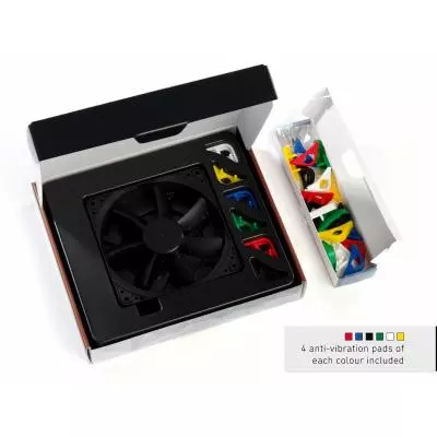 Кулер для корпуса Noctua NF-S12A PWM CHROMAX.BLACK.SWAP - 2 Кулер для корпуса Noctua NF-S12A PWM CHROMAX.BLACK.SWAP - 2