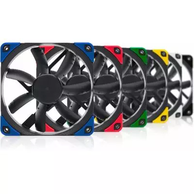 Кулер для корпуса Noctua NF-S12A PWM CHROMAX.BLACK.SWAP - 4 Кулер для корпуса Noctua NF-S12A PWM CHROMAX.BLACK.SWAP - 4