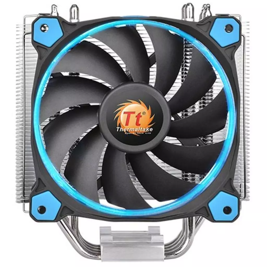 Кулер для процессора ThermalTake Riing Silent 12 Blue (CL-P022-AL12BU-A) - 3 Кулер для процессора ThermalTake Riing Silent 12 Blue (CL-P022-AL12BU-A) - 3