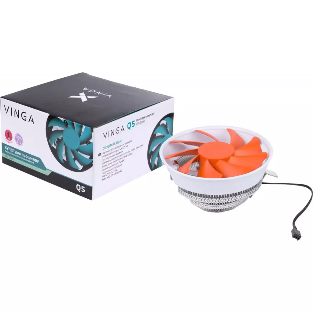 Кулер для процессора Vinga Q5 - 10 Кулер для процессора Vinga Q5 - 10