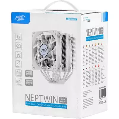 Кулер для процессора Deepcool NEPTWIN WHITE - 3 Кулер для процессора Deepcool NEPTWIN WHITE - 3