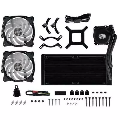 Система водного охлаждения CoolerMaster MasterLiquid ML240L RGB (MLW-D24M-A20PC-R1) - 7 Система водного охлаждения CoolerMaster MasterLiquid ML240L RGB (MLW-D24M-A20PC-R1) - 7