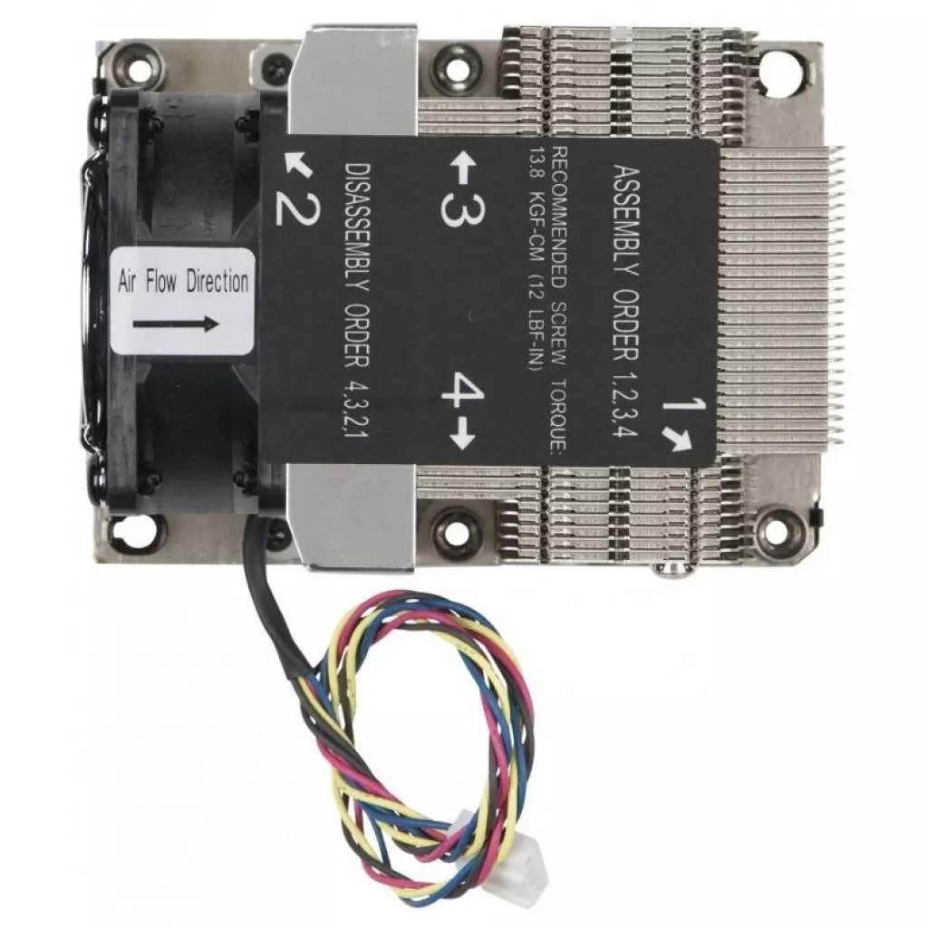 Кулер для процессора Supermicro SNK-P0068APS4/LGA3647/2U Active/Narrow ILM (SNK-P0068APS4) - 2 Кулер для процессора Supermicro SNK-P0068APS4/LGA3647/2U Active/Narrow ILM (SNK-P0068APS4) - 2