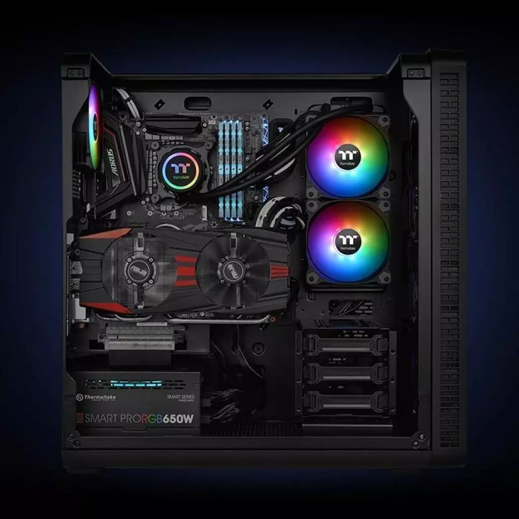 Кулер для процессора ThermalTake Water 3.0 240 ARGB Sync (CL-W233-PL12SW-A) - 3 Кулер для процессора ThermalTake Water 3.0 240 ARGB Sync (CL-W233-PL12SW-A) - 3