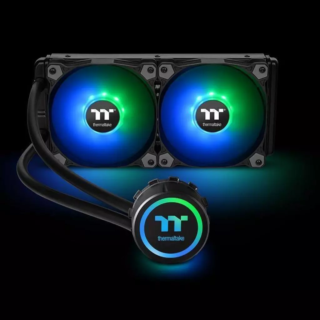Кулер для процессора ThermalTake Water 3.0 240 ARGB Sync (CL-W233-PL12SW-A) - 10 Кулер для процессора ThermalTake Water 3.0 240 ARGB Sync (CL-W233-PL12SW-A) - 10