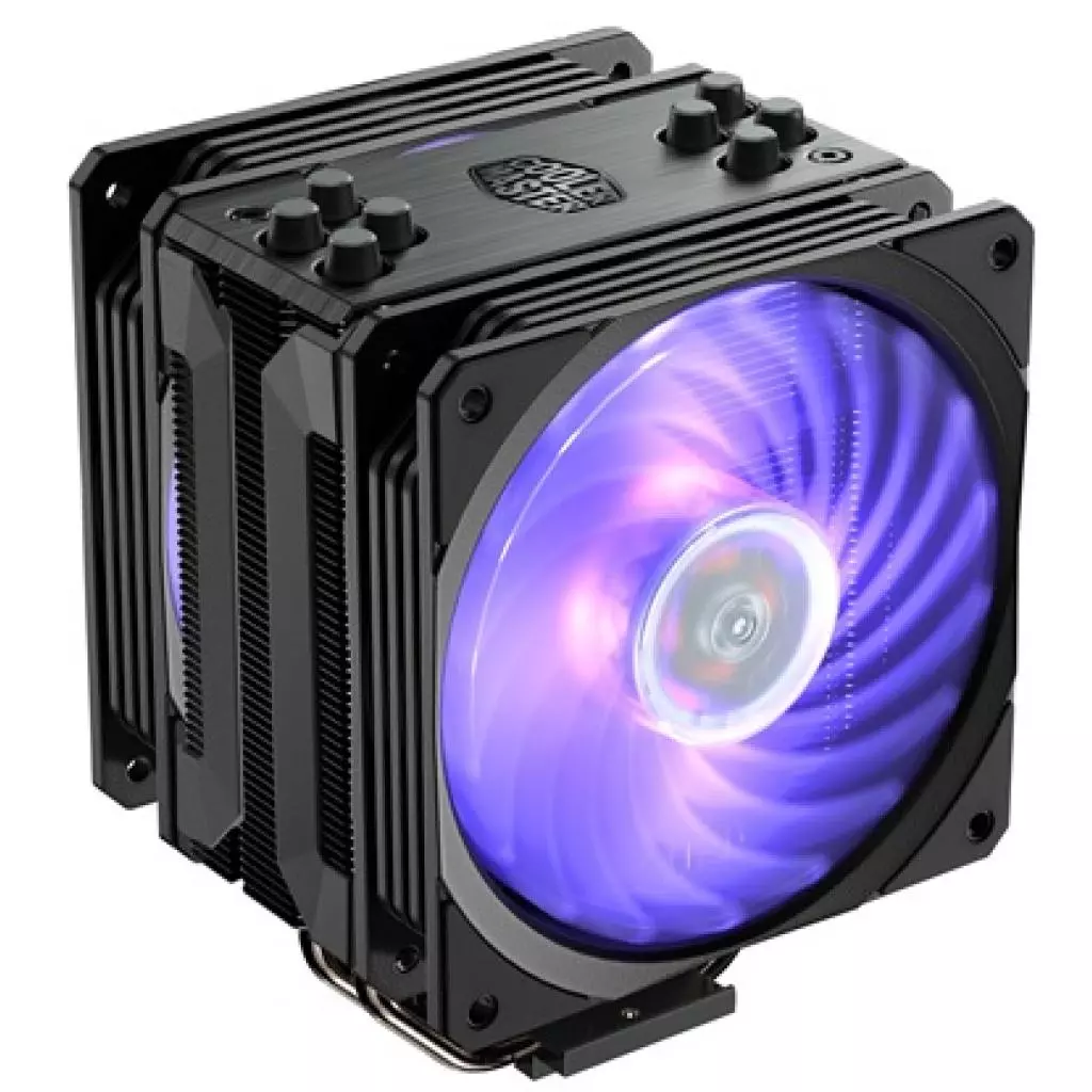 Кулер для процессора CoolerMaster Hyper 212 RGB Black Edition (RR-212S-20PC-R1) - 2 Кулер для процессора CoolerMaster Hyper 212 RGB Black Edition (RR-212S-20PC-R1) - 2