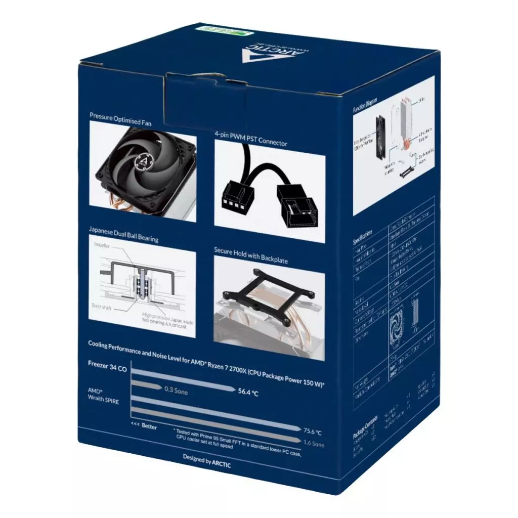 Кулер для процессора Arctic Freezer 34 CO (ACFRE00051A) - 8 Кулер для процессора Arctic Freezer 34 CO (ACFRE00051A) - 8