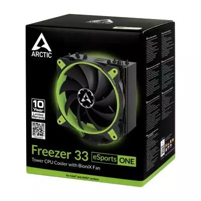 Кулер для процессора Arctic Freezer 33 eSports One G (ACFRE00045A) - 9 Кулер для процессора Arctic Freezer 33 eSports One G (ACFRE00045A) - 9