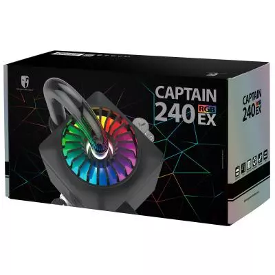 Кулер для процессора Deepcool CAPTAIN 240EX RGB - 6
