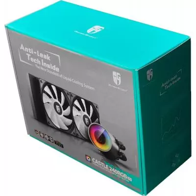 Система водного охлаждения Deepcool CASTLE 240 RGB V2 - 1 Система водного охлаждения Deepcool CASTLE 240 RGB V2 - 1
