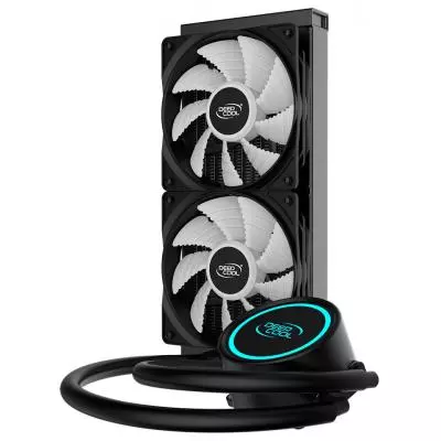 Система водного охлаждения Deepcool GAMMAXX L240 T BLUE - 2 Система водного охлаждения Deepcool GAMMAXX L240 T BLUE - 2
