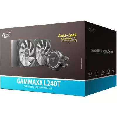 Система водного охлаждения Deepcool GAMMAXX L240 T RED - 9 Система водного охлаждения Deepcool GAMMAXX L240 T RED - 9