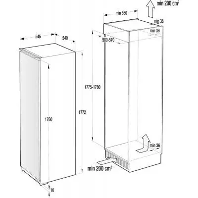 Холодильник Gorenje RI2181A1 - 3 Холодильник Gorenje RI2181A1 - 3