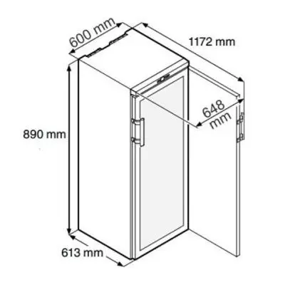 Холодильник Liebherr WKb 1812 - 5