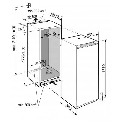 Холодильник Liebherr IK 3520 - 5