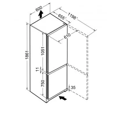 Холодильник Liebherr CNbe 4313 - 5 Холодильник Liebherr CNbe 4313 - 5
