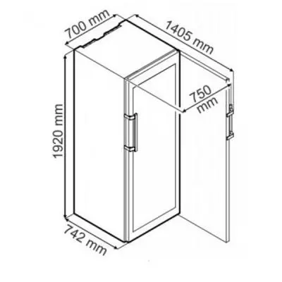 Холодильник Liebherr WTes 5872 - 4 Холодильник Liebherr WTes 5872 - 4