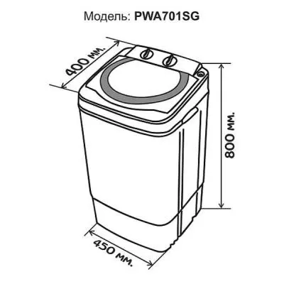 Стиральная машина PRIME Technics PWA701SG - 10 Стиральная машина PRIME Technics PWA701SG - 10