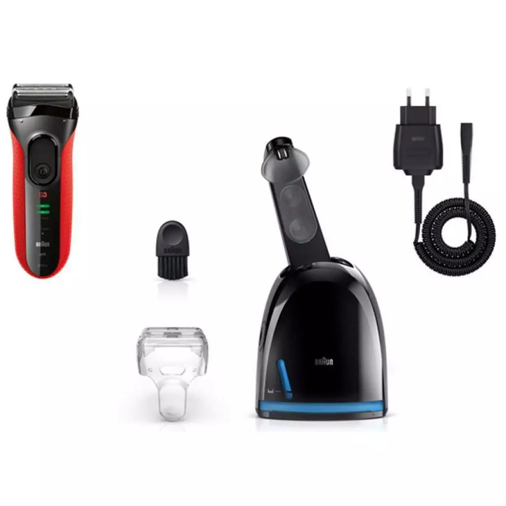 Электробритва Braun Series 3 3050 cc Red - 1