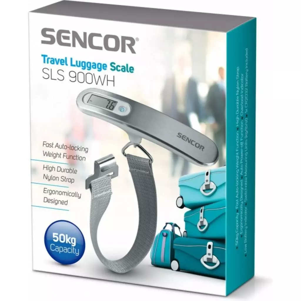 Весы для багажа Sencor SLS 900 WH (SLS900WH) - 1