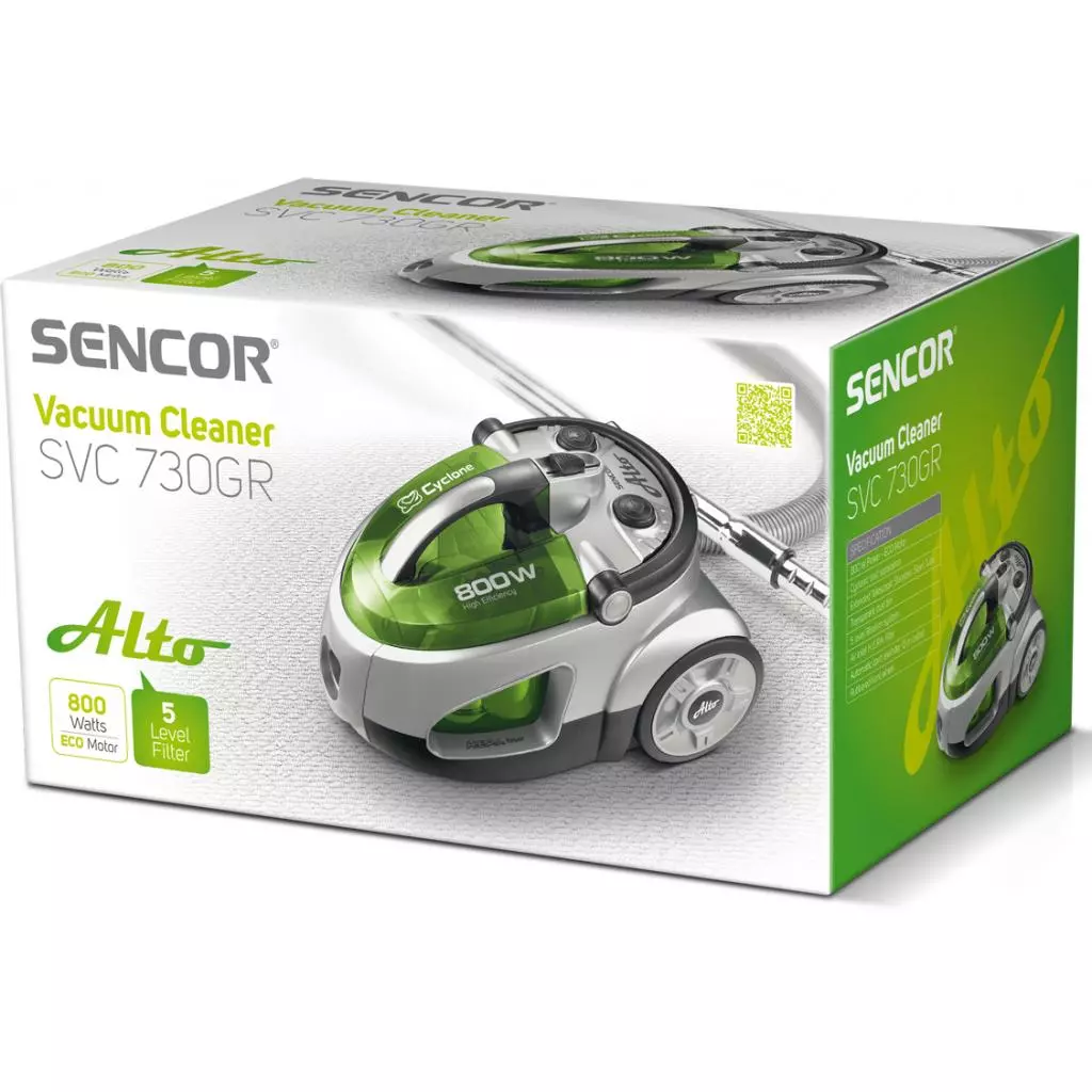 Пылесос Sencor SVC730GR - 1