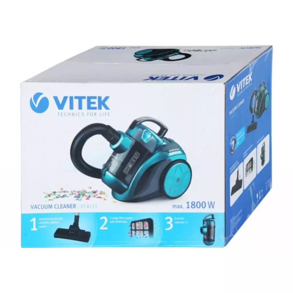 Пылесос Vitek VT-8113 - 3 Пылесос Vitek VT-8113 - 3