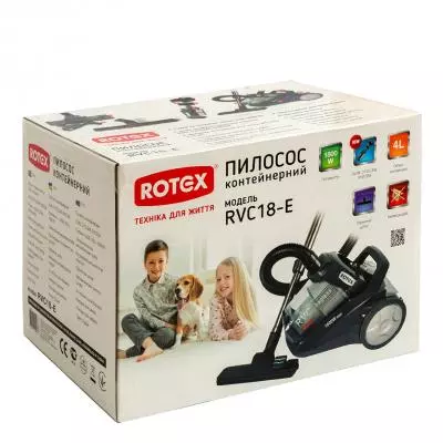 Пылесос Rotex RVC18-E - 6