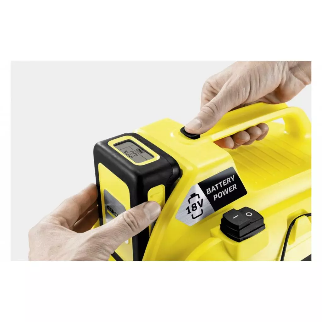 Пылесос Karcher WD 1 Compact Battery Set (9.611-310.0) - 2 Пылесос Karcher WD 1 Compact Battery Set (9.611-310.0) - 2