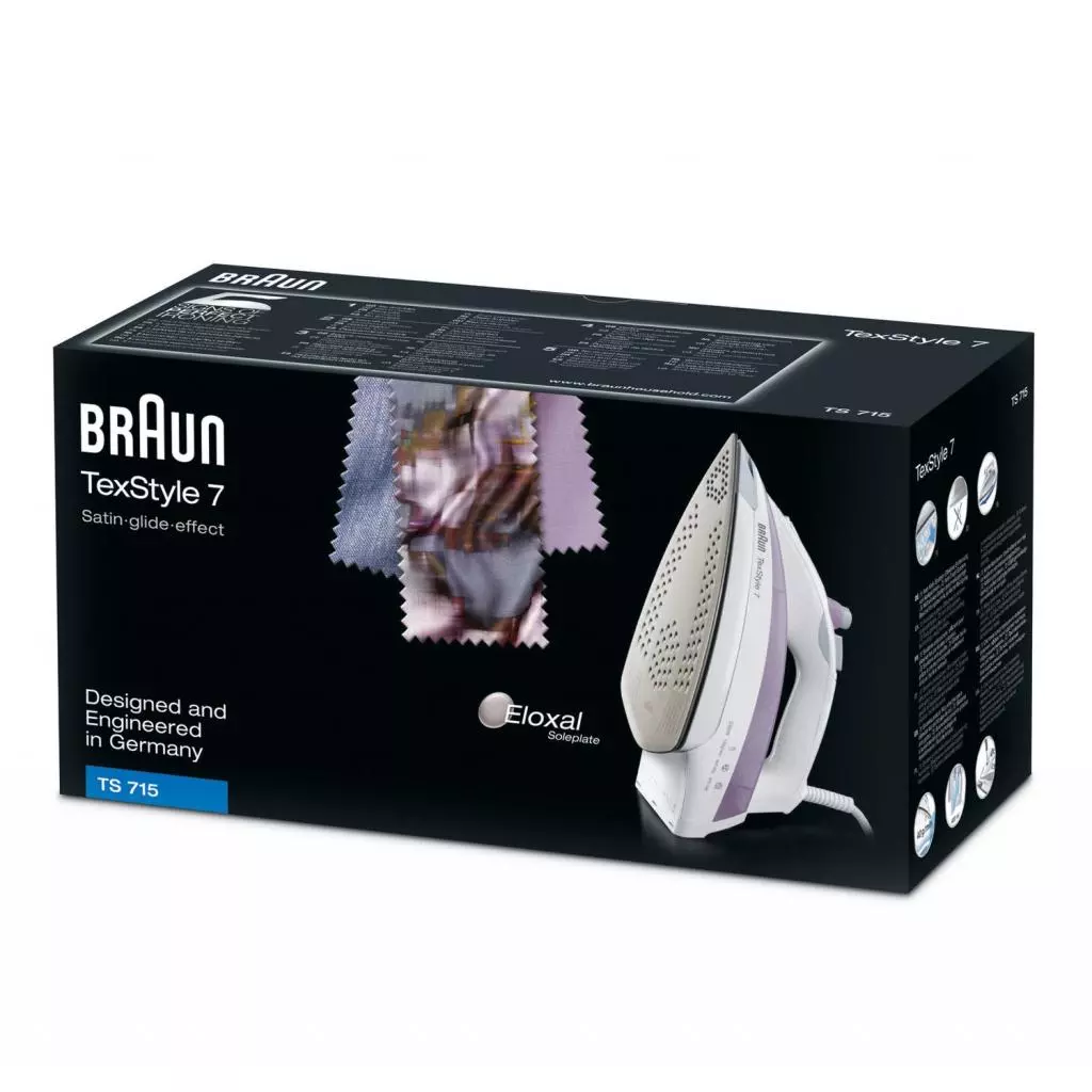 Утюг Braun TS 715 (TS715) - 3 Утюг Braun TS 715 (TS715) - 3