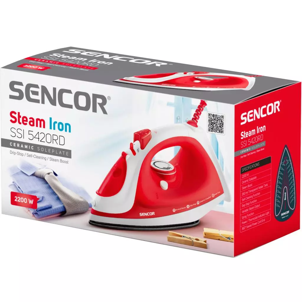 Утюг Sencor SSI5420RD - 7 Утюг Sencor SSI5420RD - 7