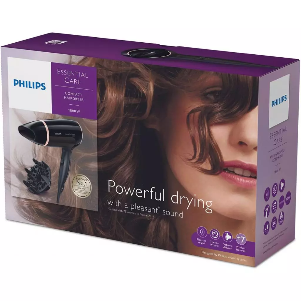 Фен Philips BHD 004/00 (BHD004/00) - 5 Фен Philips BHD 004/00 (BHD004/00) - 5