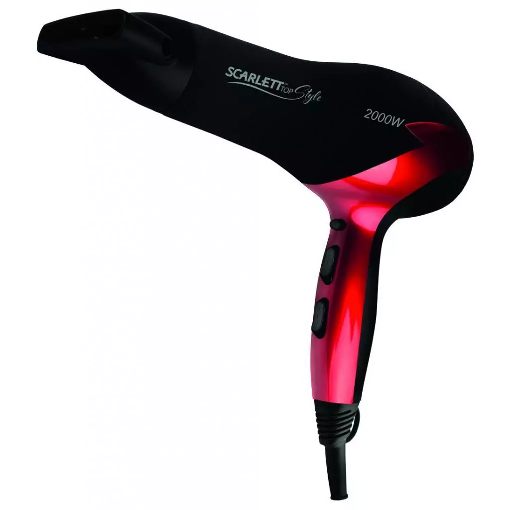 Фен Scarlett SC HD 70I47 black-red (SC-HD70I47black-red) - 1